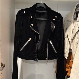 Black Velvet Women's Jacket